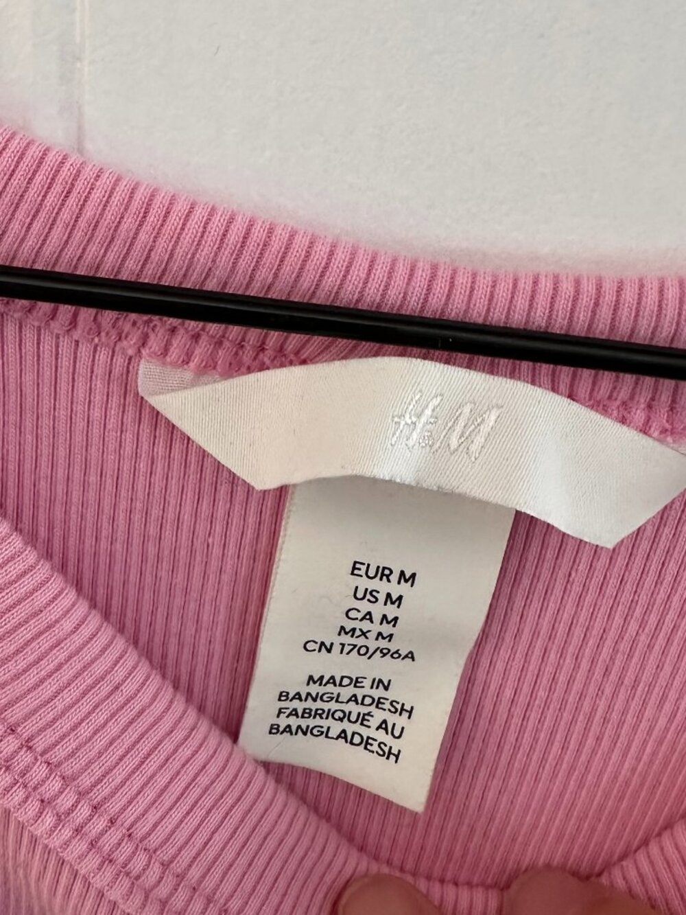 H&M - Ribbed Tank Top - Racerback - Picture 2 of 3